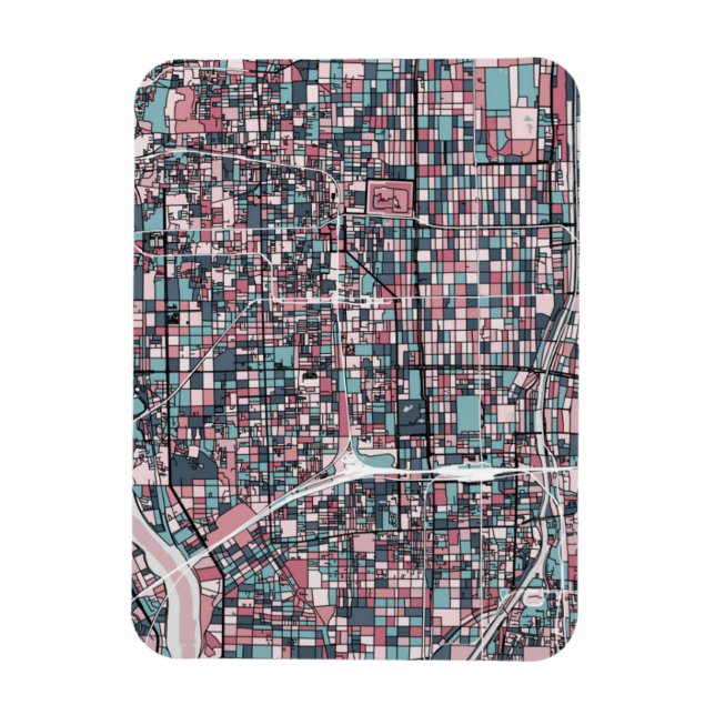 Ímã Mapa do Japão de Quioto (Vertical)