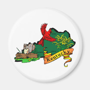 Imã Mapa do Kentucky 2