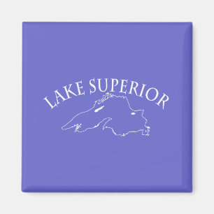 Imã Mapa do Lago Superior
