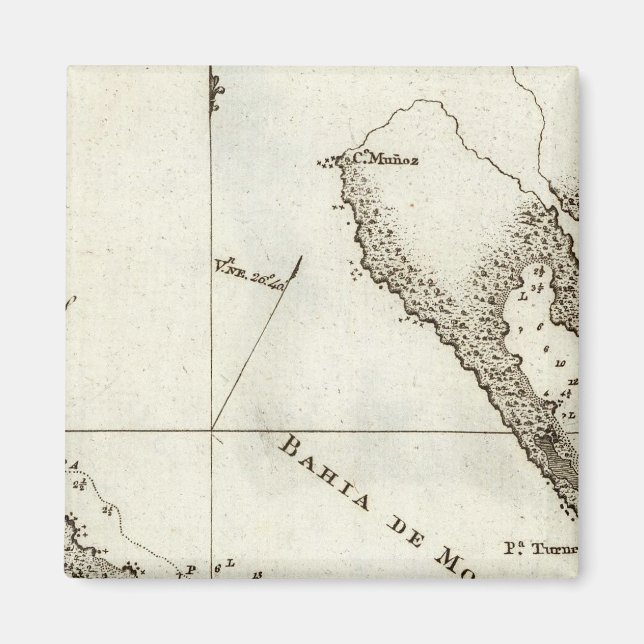 Imã Mapa do Livro do Alasca (Frente)