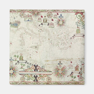 Imã Mapa do mediterrâneo, 1625