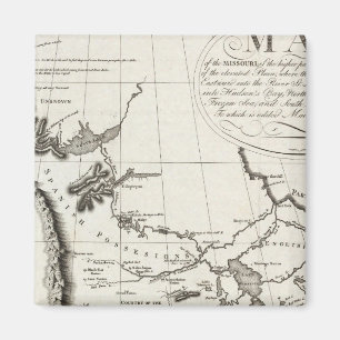 Imã Mapa do Missouri