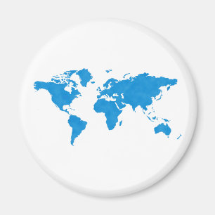 Imã Mapa do mundo