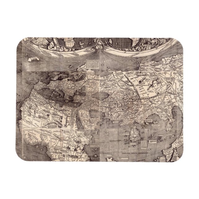 Ímã Mapa do Mundo | 1507 (Horizontal)