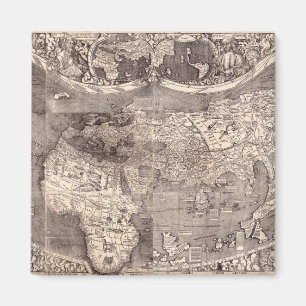 Imã Mapa do mundo   1507