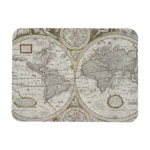Ímã Mapa do mundo 1676