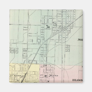 Imã Mapa do Normal, Bloomington