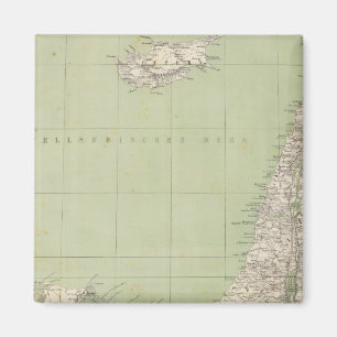 Imã Mapa do Sinai, Egito e Síria