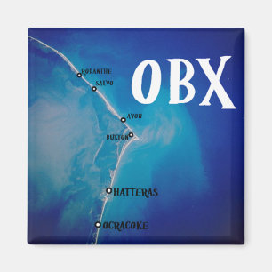 Imã Mapa do sul de OBX