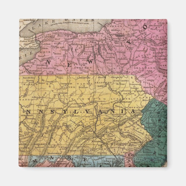 Imã Mapa dos Estados do Médio Oriente (Frente)