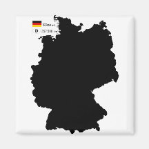 mapa e alguns fatos da Alemanha