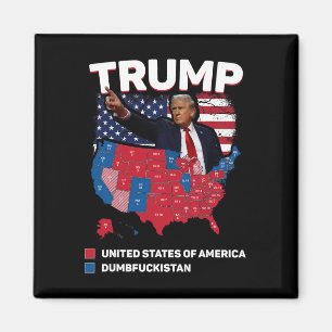Imã Mapa Eleitoral 2024 Dumbista Dos Estados Unidos Da