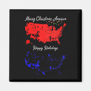 Imã Mapa Eleitoral 2024 Feliz Natal Trump Novo Presi