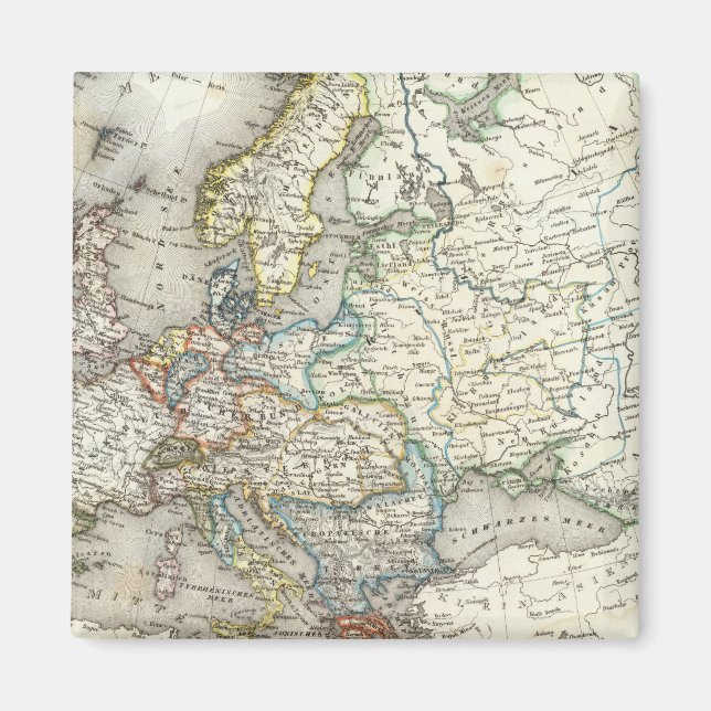 Imã Mapa Europeu (Frente)