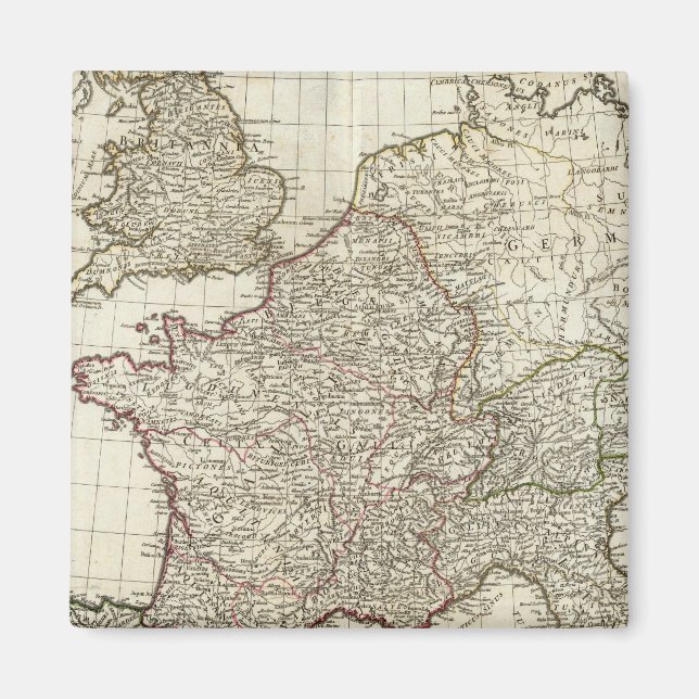 Imã Mapa Europeu Clássico (Frente)