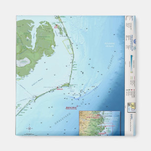 Imã Mapa exterior dos bancos