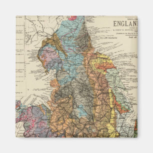 Imã Mapa geológico da Inglaterra, País de Gales