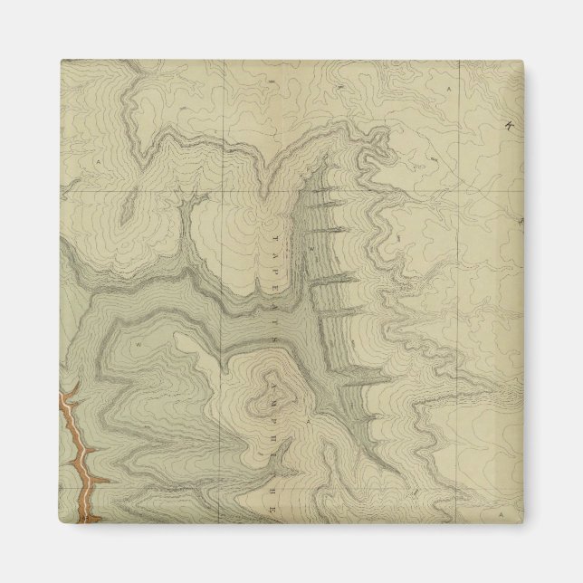 Imã Mapa Geológico Do Sul (Frente)