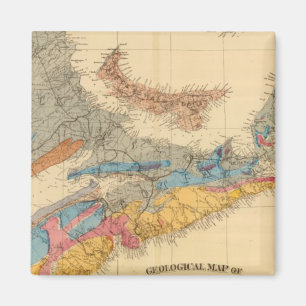 Imã Mapa geológico, províncias marítimas