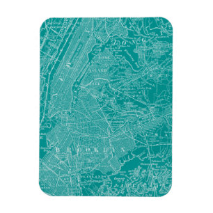 Ímã Mapa gráfico de Nova York