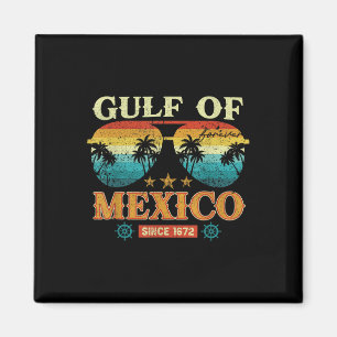 Imã Mapa Histórico Do Golfo Do México Em 1569