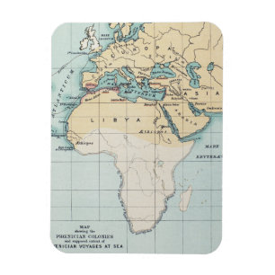 ÍMÃ MAPA: IMPÉRIO DO PHOENICIAN