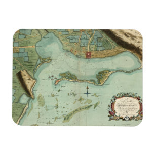 ÍMÃ MAPA: JAMAICA, 1756