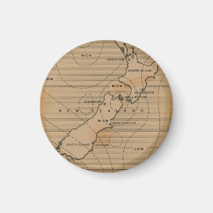 Imã Mapa meteorológico da Nova Zelândia