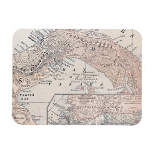 ÍMÃ MAPA: PANAMÁ, 1907