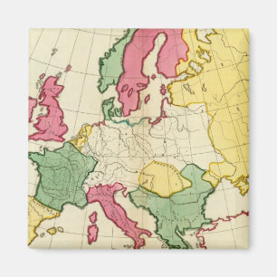Imã Mapa simples Europa