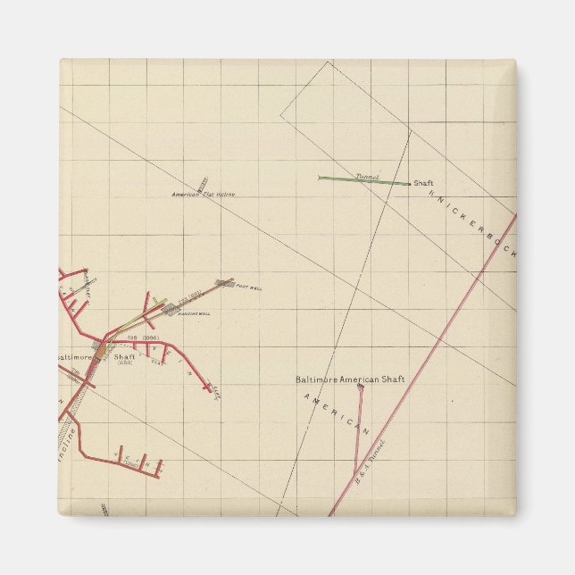 Imã Mapas Comstock Número VIX (Frente)