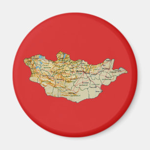 Imã Mapas da Mongólia