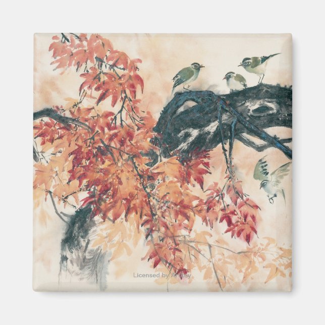 Imã Mapeamentos Vermelhos (Frente)