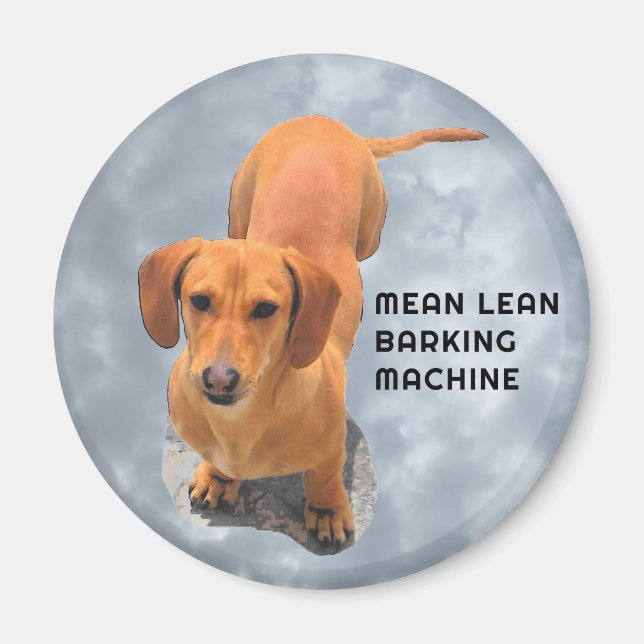 Imã Máquina de Barcos Castanhos-De-Barco (Frente)