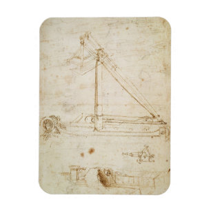 Ímã Máquina de guerra (lápis no papel)