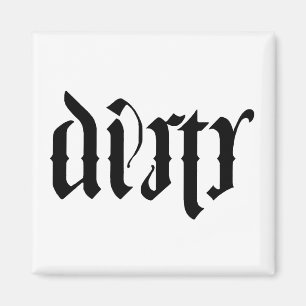 Imã Máquina de lavar louça de Ambigram