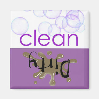 Imã Máquina de lavar louça - Está limpa ou suja?