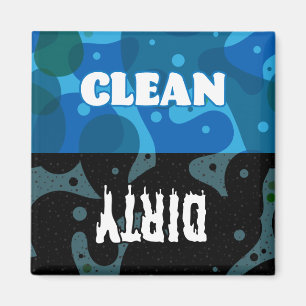 Imã Máquina de lavar louça limpa ou suja