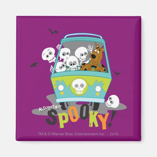 Imã Máquina Misteriosa Scooby-Doo (Frente)