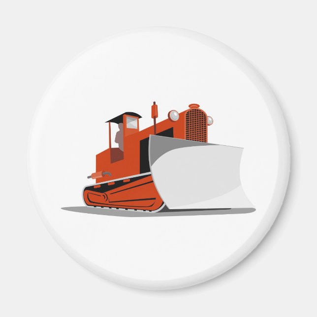Imã máquinas para construção de buldozer (Frente)