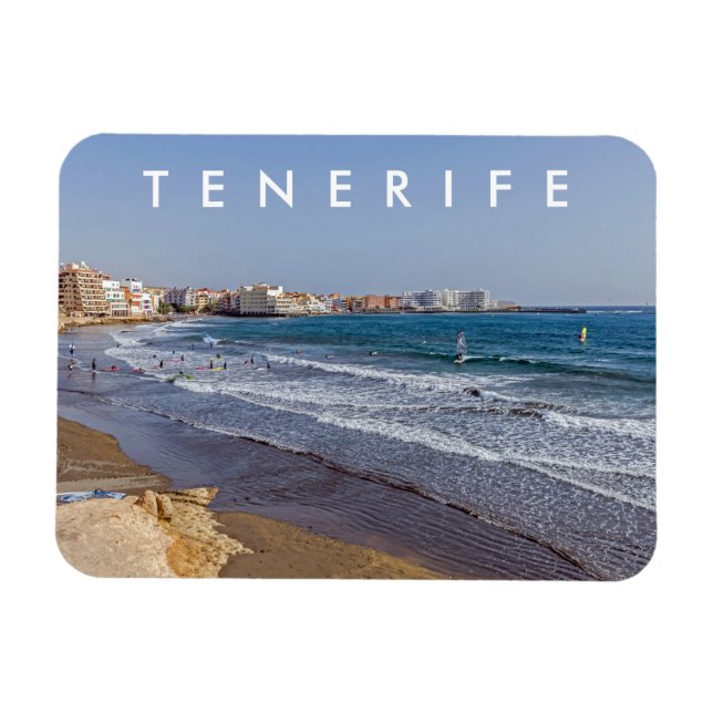 Ímã Mar da imã de geladeira de Tenerife (Horizontal)