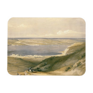 Ímã Mar de Galilee ou de Genezareth, olhando para a