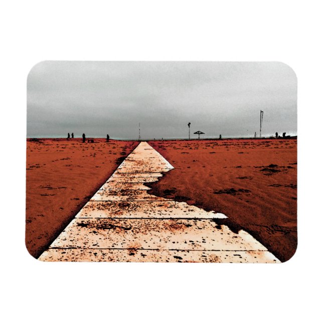 Ímã Mar de inverno (Horizontal)