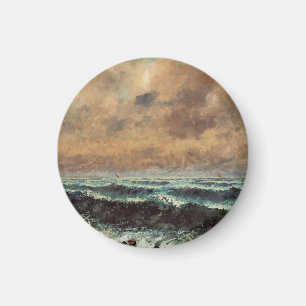 Imã Mar de Outono – Gustave Courbet