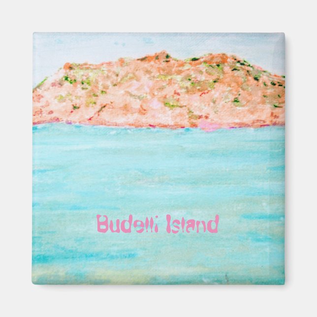 Imã Mar de Turquoise Budelli (Frente)