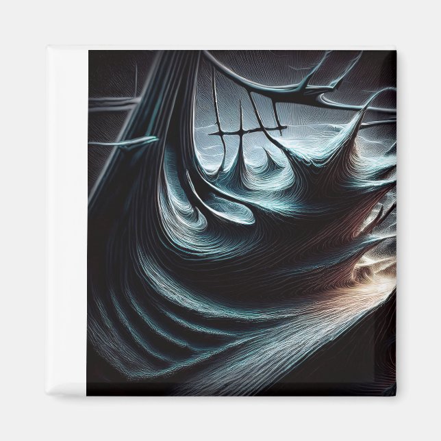 Imã Mar Negro Chaótico Varrido Pelos Ventos De Tempest (Frente)