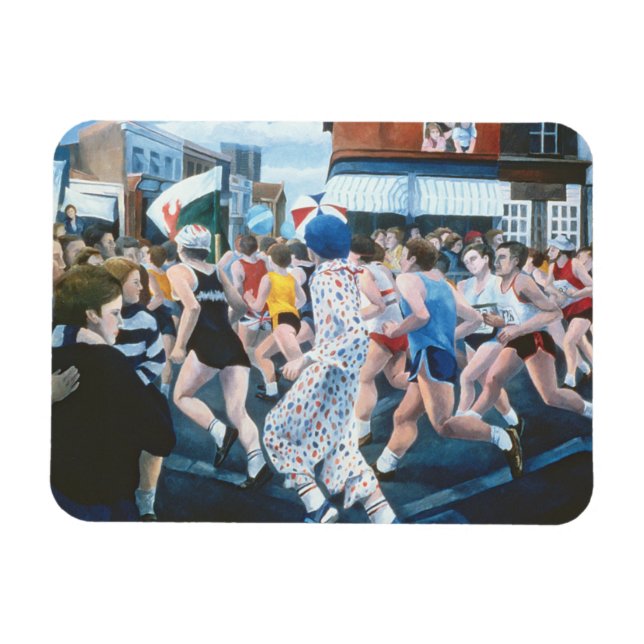 Ímã Maratona Londres 1996 (Horizontal)