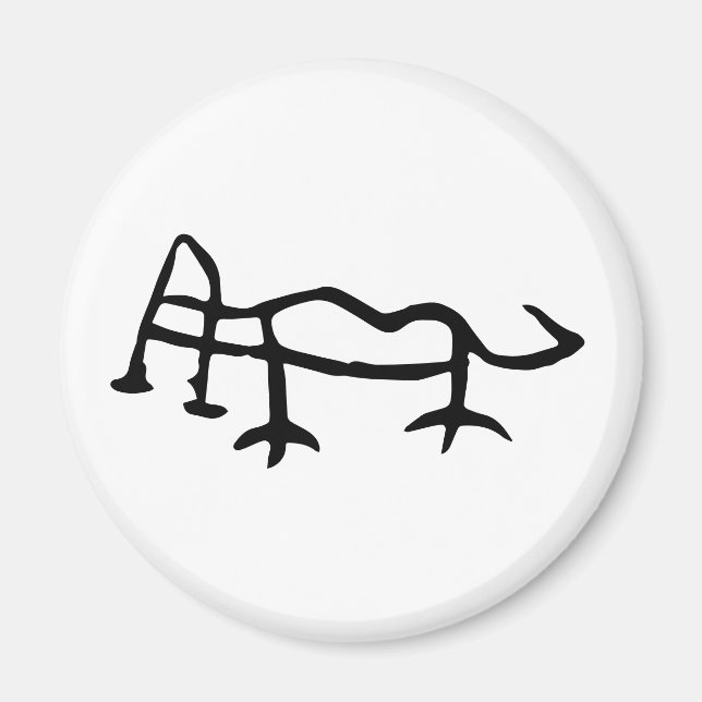 Imã Maravilhoso chinês Zodiac-Tiger-#001- (Frente)