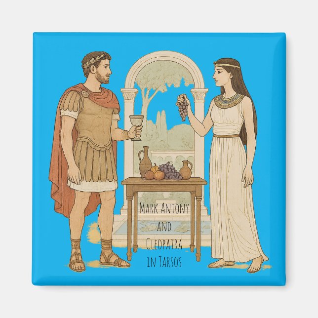 Imã Marc Antony e Cleópatra em Tarsos (Frente)