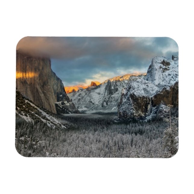 Ímã Marca de inverno (Horizontal)